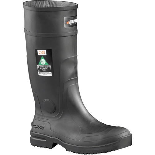 Bottes antid&eacute;rapantes, Caoutchouc, Embout Acier, Pointure 9 NRZ Safety Inc.