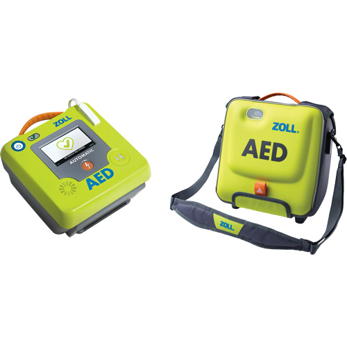 AED 3 AED Kit with Carry Case, Automatic, French, Class 4 NRZ Safety Inc.