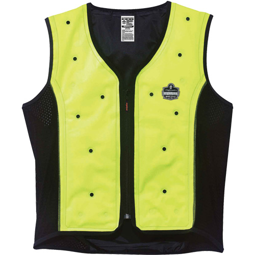 Gilet de refroidissement &agrave; sec Chill-Its 6685, 4T-Grand, Jaune lime haute visibilit&eacute; NRZ Safety Inc.