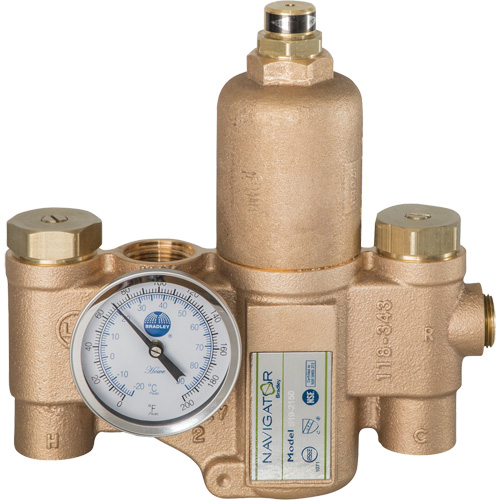 Navigator EFX20 Emergency Fixture Thermostatic Mixing Valve, 30 GPM NRZ Safety Inc.