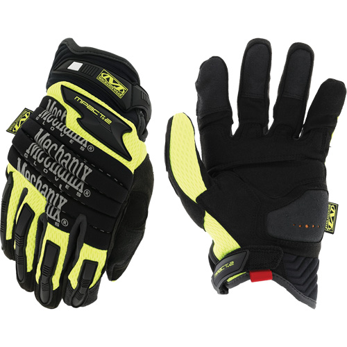 Gants d'impact pour service intense M-Pact 2, 10/Grand, Paume en Synth&eacute;tique, Poignet Boucle et crochet NRZ Safety Inc.