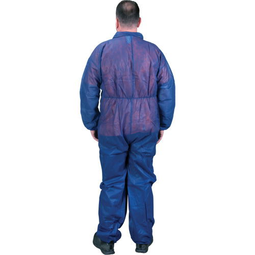 Coveralls, Large, Blue, Polypropylene NRZ Safety Inc.
