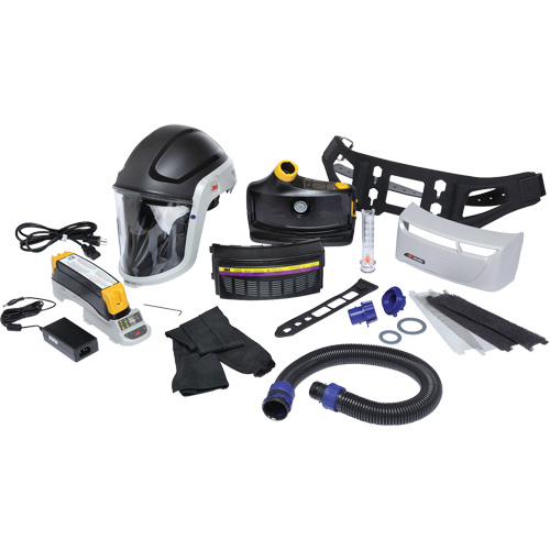 Versaflo TR Series Heavy Industry PAPR Kit, Hard Hat & Faceshield, Lithium-Ion Battery NRZ Safety Inc.