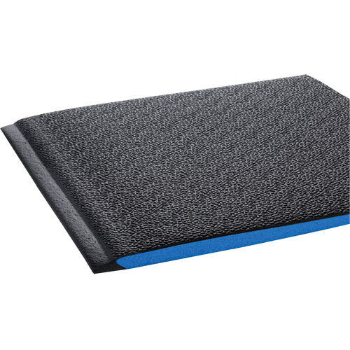 Wear-Bond Comfort-King Ergonomic Mats, Pebbled, 2' x 3' x 9/16", Black, Vinyl Foam NRZ Safety Inc.