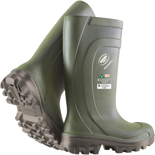 Thermolite Insulated Safety Boots, Polyurethane, Composite Toe, Size 6, Puncture Resistant Sole NRZ Safety Inc.