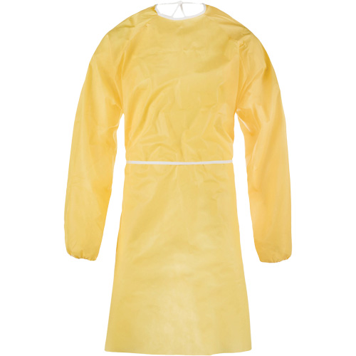 Blouse ChemMax 1, Taille unique, Jaune, Poly&eacute;thyl&egrave;ne/Polypropyl&egrave;ne NRZ Safety Inc.
