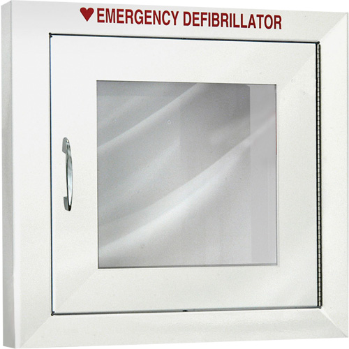 Armoire murale &agrave; montage en surface pour DEA, Zoll AED Plus Pour, Non m&eacute;dical NRZ Safety Inc.