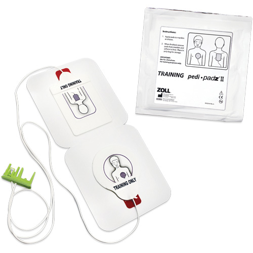 Pedi-Padz&reg; II Training Electrodes, Zoll AED Plus&reg; For, Non-Medical NRZ Safety Inc.