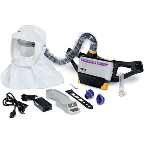 Versaflo Powered Air Purifying Respirator Easy Clean Kit, Loose Fitting Hood & Faceshield, Lithium-Ion Battery NRZ Safety Inc.