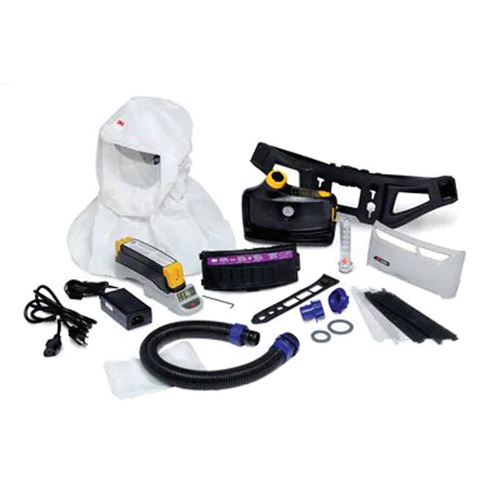 Versaflo Powered Air Purifying Respirator Easy Clean Kit, Loose Fitting Hood & Faceshield, Lithium-Ion Battery NRZ Safety Inc.