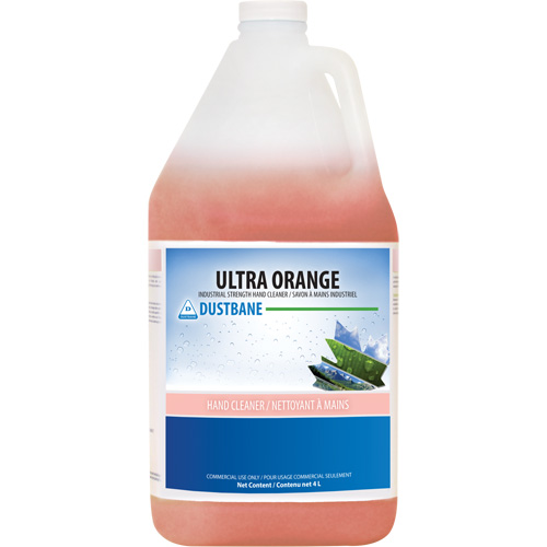 Nettoyant pour les mains Ultra Orange, Liquide, 4 L, Cruche, Parfum&eacute; NRZ Safety Inc.