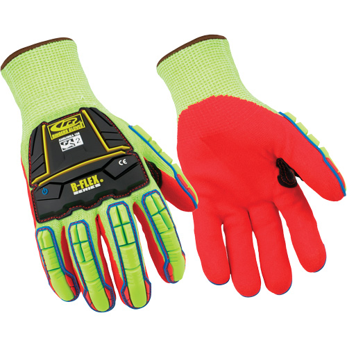 085 Cut-Resistant Gloves, Size Small/8, 13 Gauge, Nitrile Coated, HPPE Shell, ASTM ANSI Level A6 NRZ Safety Inc.