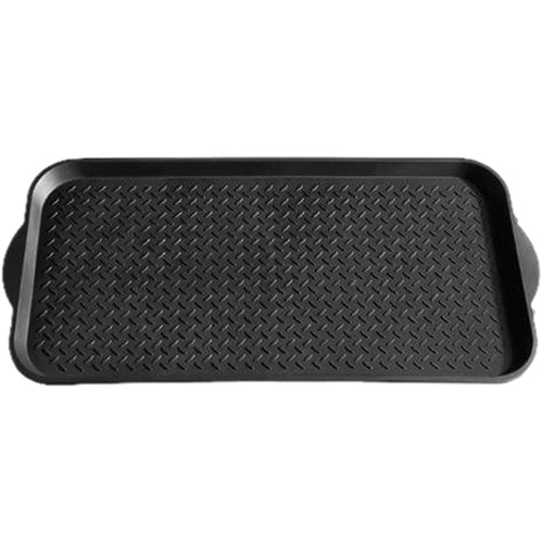 Boot Tray, Plastic, Black, 19" L x 39" W NRZ Safety Inc.