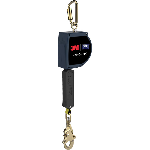 Cordage de s&eacute;curit&eacute; autor&eacute;tractable allong&eacute; Nano-Lok, 20', Dyneema, Pivotant NRZ Safety Inc.