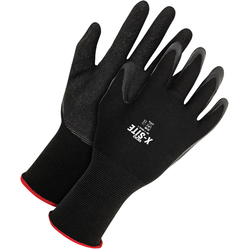 Gants enduits X-Site, 11, R&ecirc;vetement Latex, Calibre 15, Enveloppe en Nylon NRZ Safety Inc.