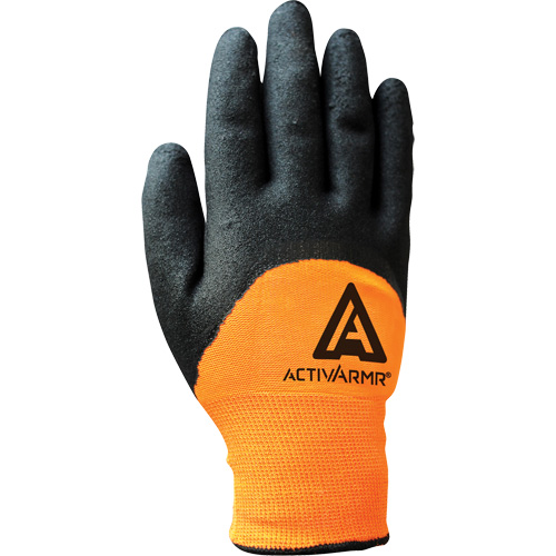 ActivArmr&reg; 97-011 Coated Gloves, Small, Nitrile Coating, 10 Gauge, Polyester Shell NRZ Safety Inc.