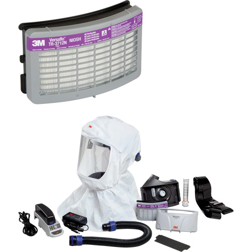 Versaflo Easy Clean PAPR Kit, Loose Fitting Hood & Faceshield, Lithium-Ion Battery NRZ Safety Inc.