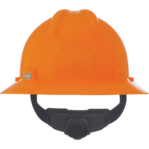 Casque de s&eacute;curit&eacute; &agrave; fente et bordure compl&egrave;te V-Gard, R&eacute;pond aux normes CSA type 1, Suspension Rochet, Non ventil&eacute; NRZ Safety Inc.