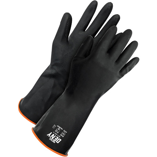 Gants r&eacute;sistants aux produits chimiques Deny, Taille 9, 12" lo, Latex de caoutchouc, Doublure en Ouat&eacute;e, Gant de calibre hiver NRZ Safety Inc.