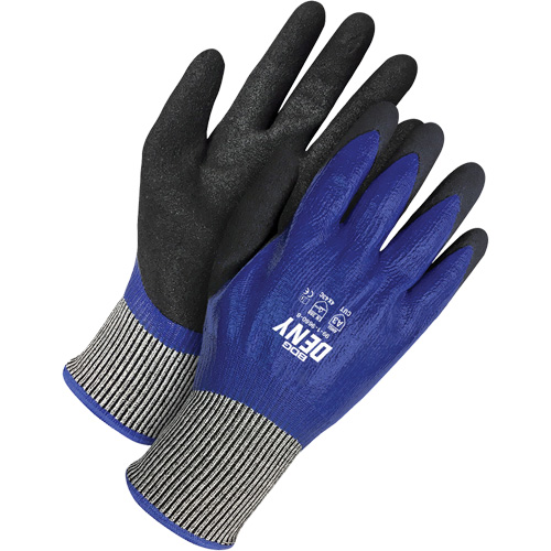 Deny&reg; Cut-Resistant Gloves, Size 8, 13 Gauge, Nitrile Coated, HPPE Shell, ASTM ANSI Level A3/EN 388 Level C NRZ Safety Inc.