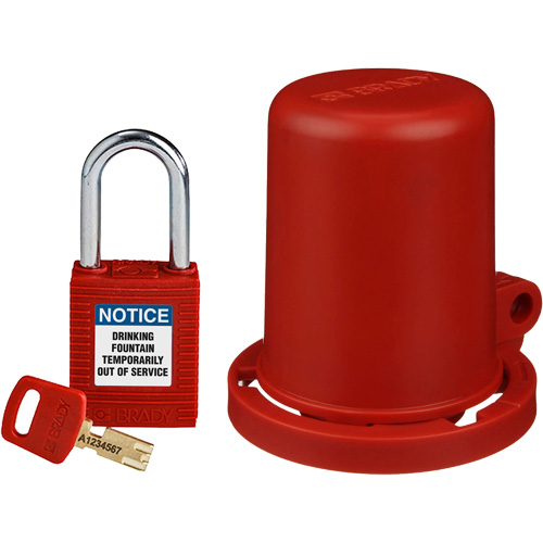 Trousse de housse de s&eacute;curit&eacute; pour fontaine, Ensemble Robinet &agrave; eau NRZ Safety Inc.