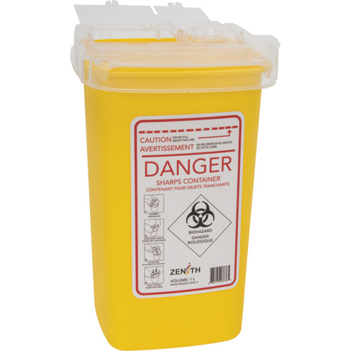 Sharps Container, 1 L Capacity NRZ Safety Inc.