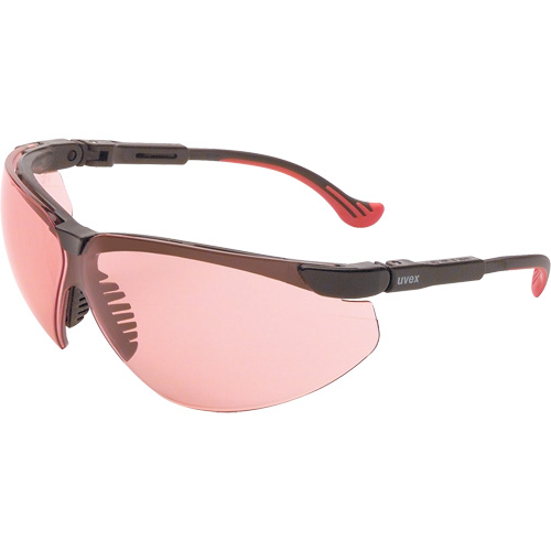 Uvex HydroShield&reg; Genesis&reg; XC Safety Glasses, SCT-Vermillion Lens, Anti-Fog/Anti-Scratch, ANSI Z87+/Meets/Exceeds CSA Z94.3 NRZ Safety Inc.