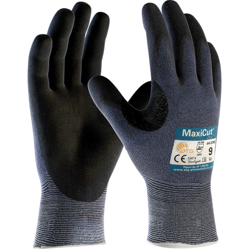 Gants r&eacute;sistant aux coupures ATG MaxiCut Ultra, Taille T-Grand, Calibre 15, Rev&ecirc;tement Mousse de nitrile, Enveloppe en PEHP, ASTM ANSI niveau A3/EN 388 niveau 5/EN 388 niveau C NRZ Safety Inc.
