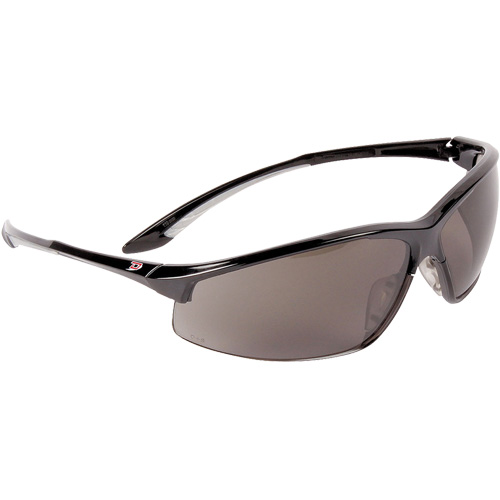 Dynamic Hummingbird Semi-Rimless Safety Glasses, Smoke Lens, Anti-Fog, ANSI Z87+/Meets/Exceeds CSA Z94.3 NRZ Safety Inc.