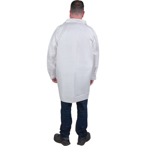 Protective Lab Coat, Microporous, White, 2X-Large NRZ Safety Inc.
