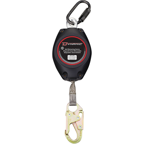Cordage de s&eacute;curit&eacute; autor&eacute;tractable Dynamic, 20', Dyneema, Pivotant NRZ Safety Inc.
