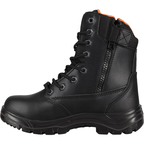 Bottes de s&eacute;curit&eacute;, Cuir, Embout Acier, Taille 6, Imperm&eacute;able NRZ Safety Inc.