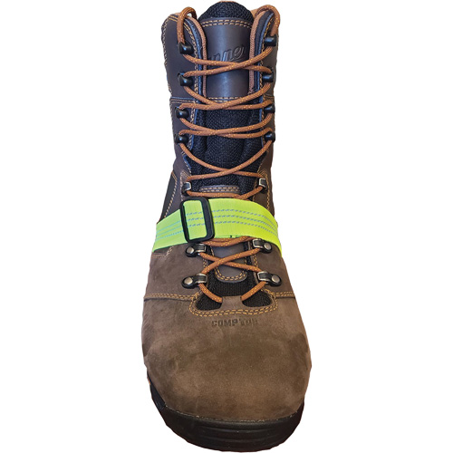 Midcleat&reg; Traction Device with FR Strap, Brass, Stud Traction, One Size NRZ Safety Inc.