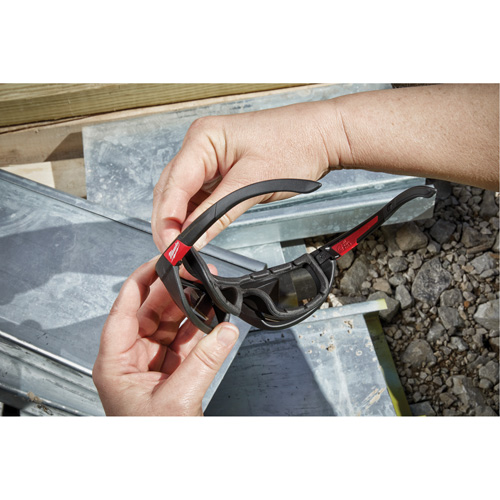 Performance Safety Glasses with Gasket, Black Lens, Polarized, Meets/Exceeds CSA Z94.3 NRZ Safety Inc.