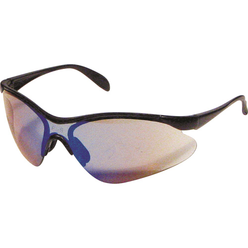 Lunettes de s&eacute;curit&eacute; Miranda, Lentille Miroir bleu, Anti-&eacute;gratignures, R&eacute;pond ou surpasse la norme CSA Z94.3 NRZ Safety Inc.