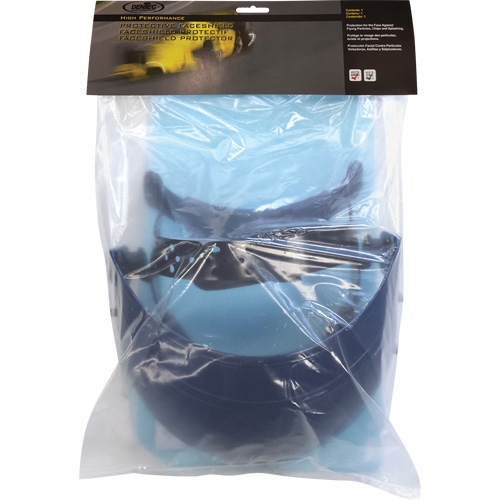 &eacute;cran facial Valuguard, Polyester, Suspension Rochet NRZ Safety Inc.
