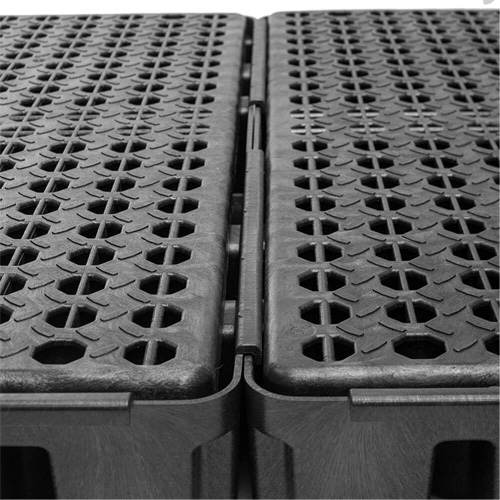 Black Diamond Low Profile Spill Pallet, 25.5 US gal. Spill Capacity, 49" x 24" x 6.5" NRZ Safety Inc.