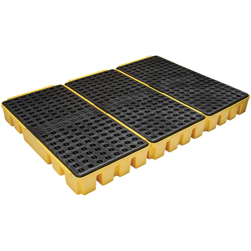 Low Profile Spill Pallet, 76.5 US gal. Spill Capacity, 72" x 49" x 6.5" NRZ Safety Inc.