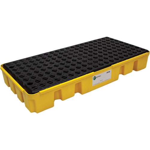 Low Profile Spill Pallet, 25.5 US gal. Spill Capacity, 49" x 24" x 6.5" NRZ Safety Inc.