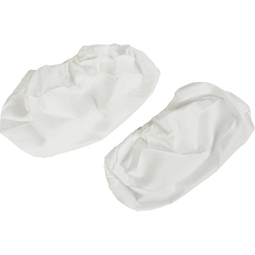 Shoe Covers, One Size, Microporous, White NRZ Safety Inc.