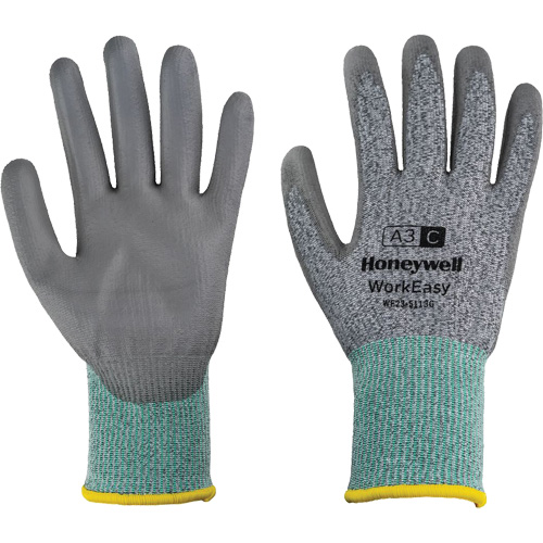 WorkEasy Cut Protective Gloves, Size 6/X-Small, 13 Gauge, Polyurethane Coated, HPPE/Glass Fibre Shell, ASTM ANSI Level A3/EN 388 Level C NRZ Safety Inc.