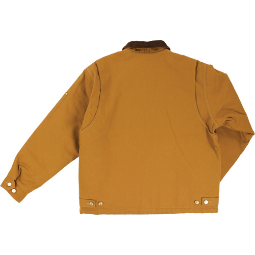 Veste de travail en toile lourde, Hommes, Petit, Brun NRZ Safety Inc.