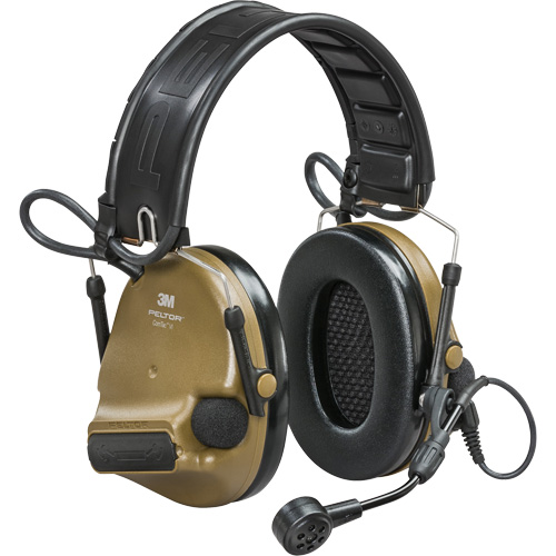 Casque VI NIB avec rail arc Peltor ComTac, Style Bandeau, 23 dB NRZ Safety Inc.
