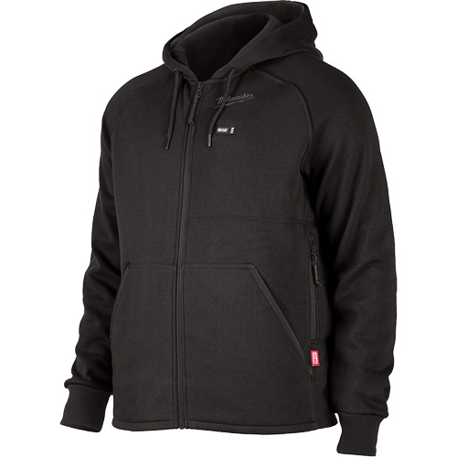 Chandail &agrave; capuchon chauffant M12, Hommes, Grand, Noir, Polyester NRZ Safety Inc.
