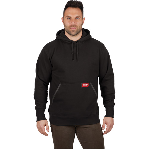 Heavy-Duty Pullover Hoodie, Men's, Small, Black NRZ Safety Inc.