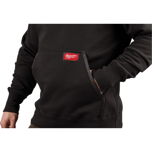 Heavy-Duty Pullover Hoodie, Men's, Small, Black NRZ Safety Inc.