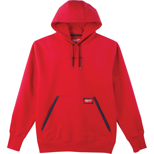 Heavy-Duty Pullover Hoodie, Men's, Small, Red NRZ Safety Inc.