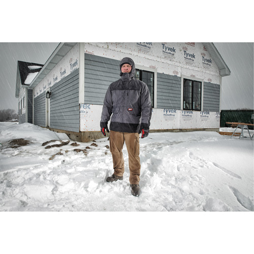 Hydrobreak Rainshell Jacket, Men's, 3X-Large, Grey NRZ Safety Inc.