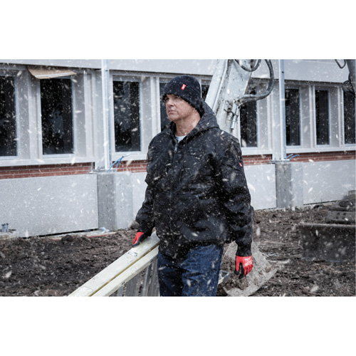 Tuque &agrave; revers, Taille unique, Noir NRZ Safety Inc.