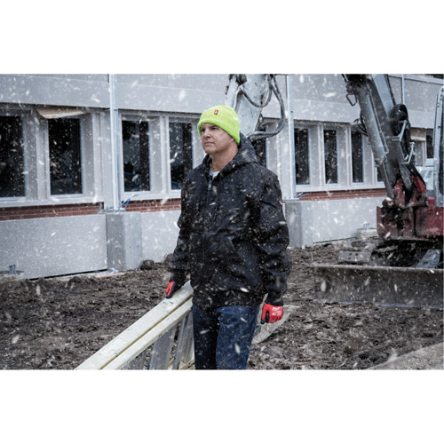 High-Visbility Cuffed Beanie, One Size, Green NRZ Safety Inc.